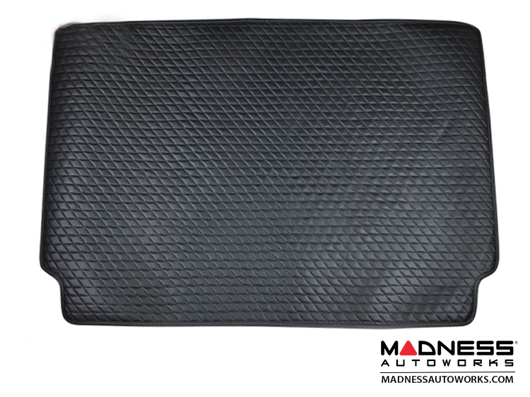 FIAT 500L Cargo Area Cover - Leather - Inpelle - Black 